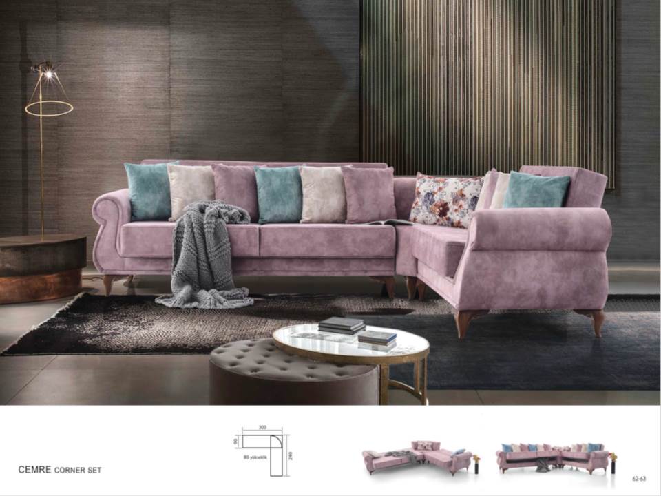 GÜVEN MOBİLYA CEMRE KÖŞE TAKIMI 4,677.12 TL + KDV