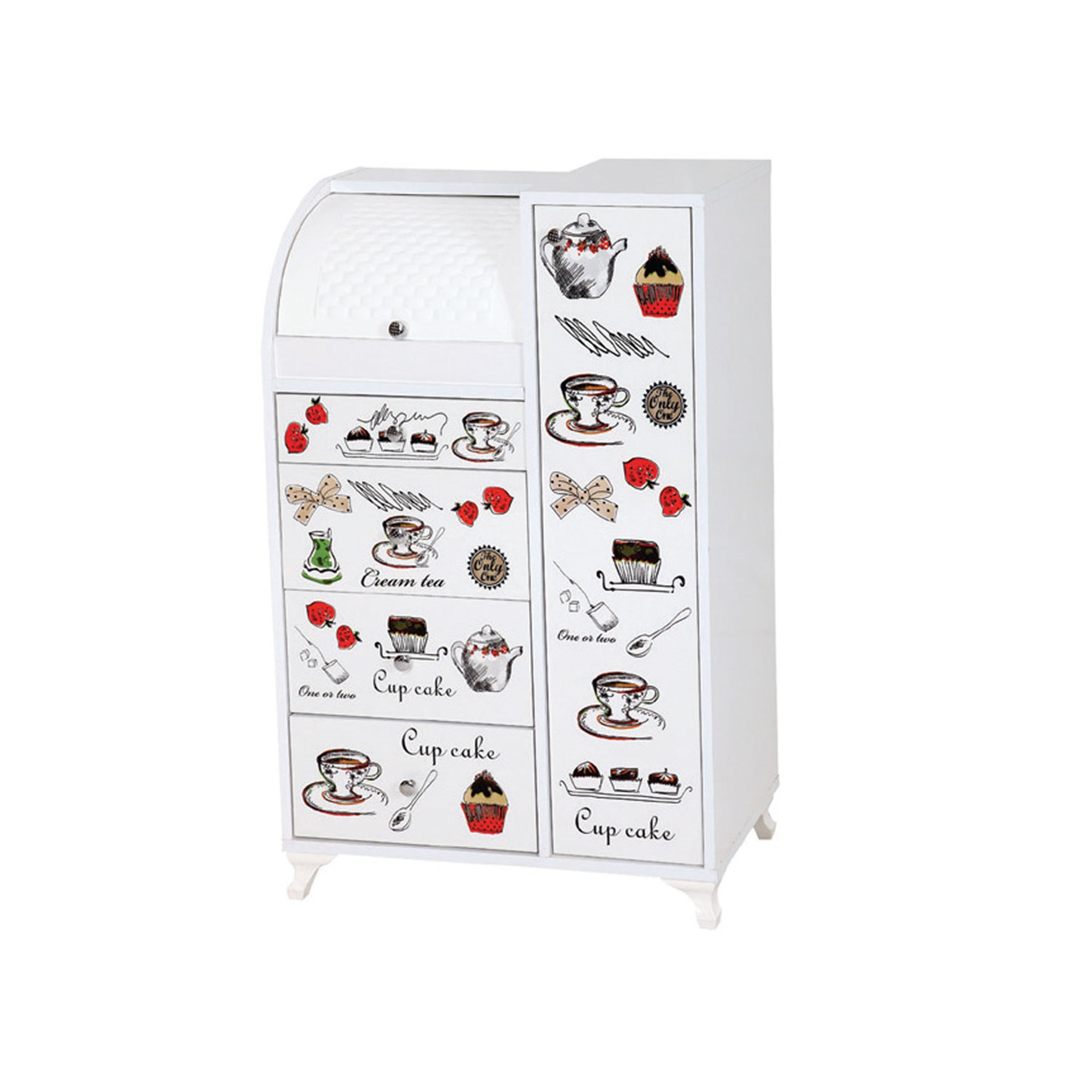 Yiğit Mobilya 2202 desenli dolaplı Ekmek Dolabı 457.63 TL + KDV