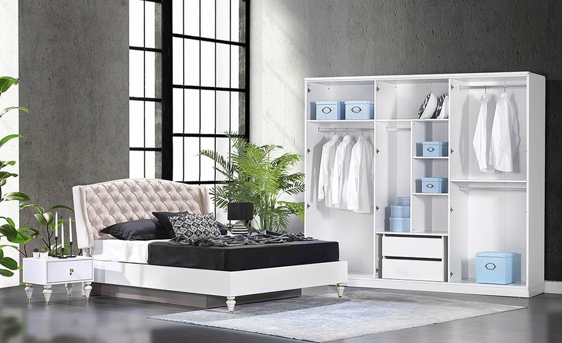 Vize Mobilya Gölhisar Yatak Odası Takımı bazalı 6,687.29