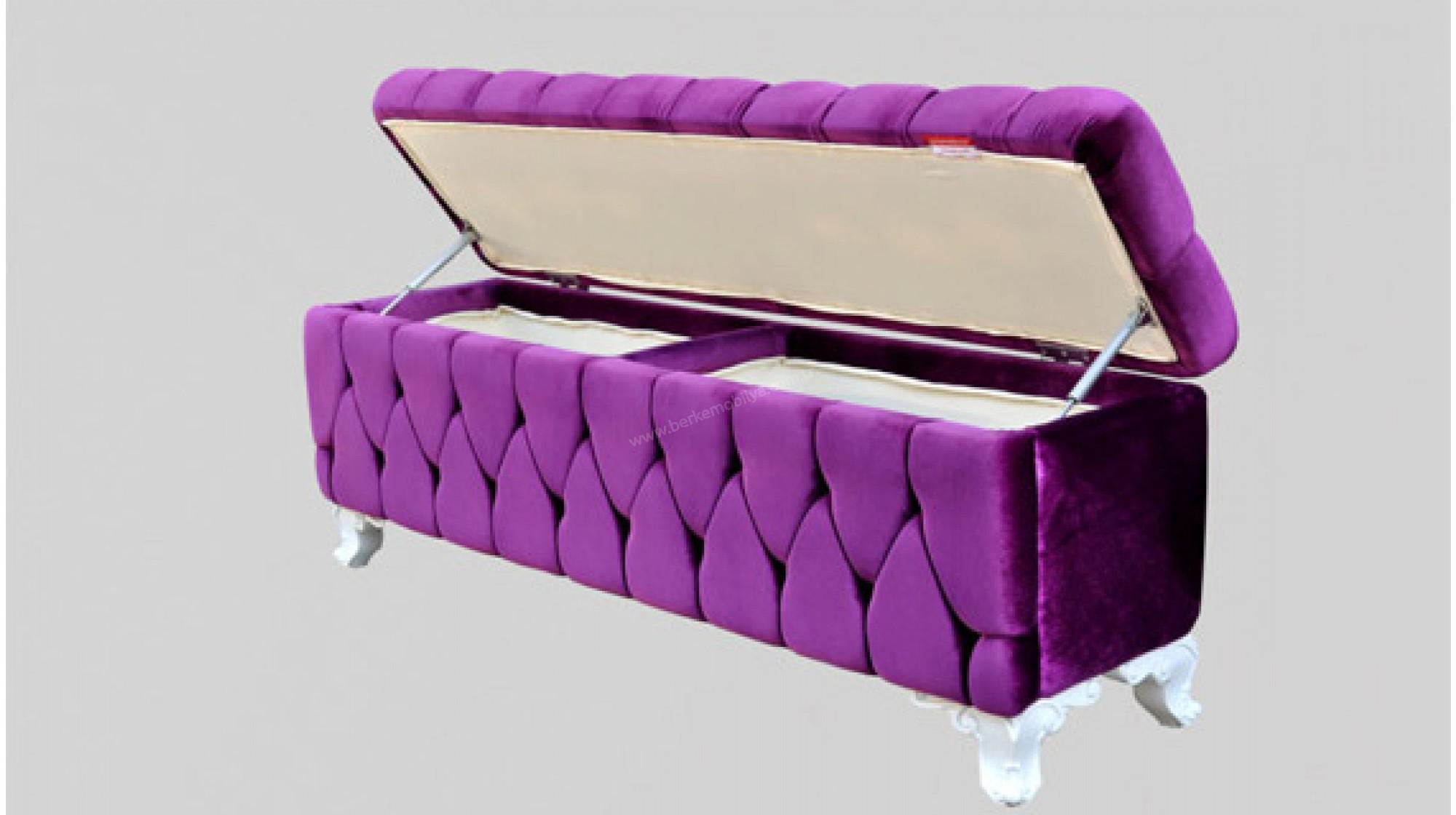Yiğit Mobilya 2005 Ayak Ucu Sandıklı Puff 237.29 TL + KDV